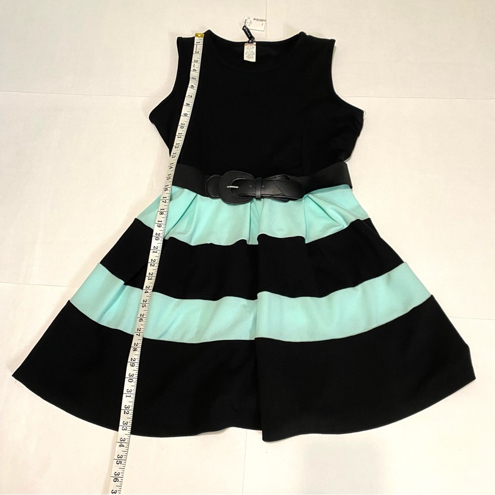 Stylish Black and Blue Women’s Dress - Picture 8 of 9